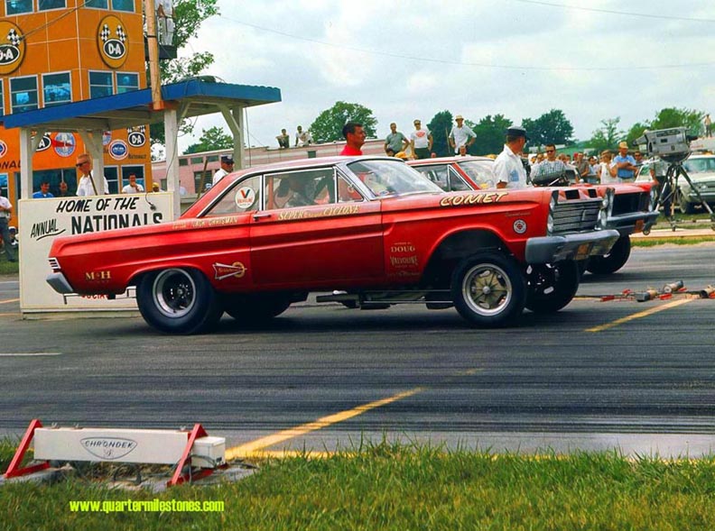 VINTAGE DRAG RACE VEHICLE DESIGNATION