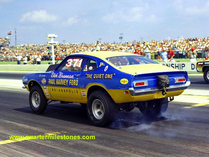 Any Sandy Elliot drag car pics Ford Maverick Mercury Comet Forums